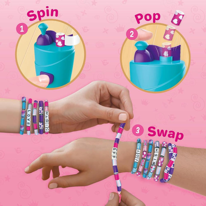 Imagimake Spin n Pop DIY Bracelet Making Kit -Small-Arts & Crafts-Imagimake-Toycra