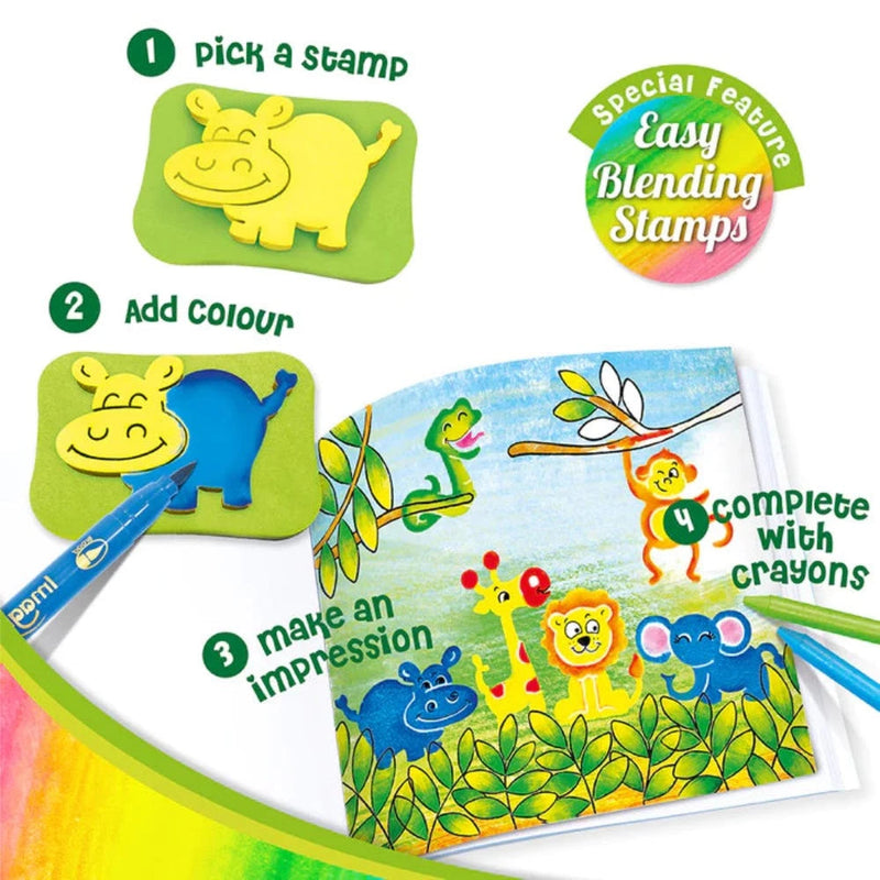 Imagimake Stamp Art Animal Kingdom