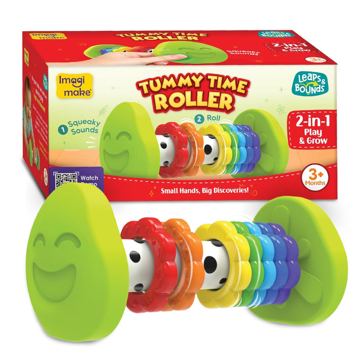 Imagimake Tummy Time Roller-Active Play-Imagimake-Toycra