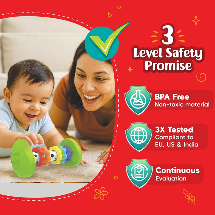 Imagimake Tummy Time Roller-Active Play-Imagimake-Toycra