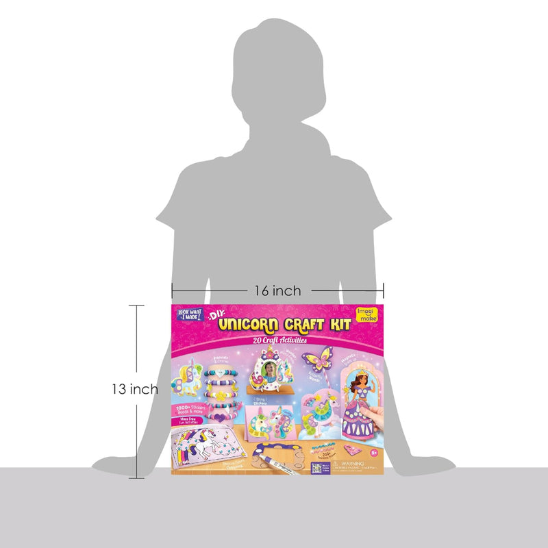 Imagimake Unicorn Craft Kit | 20+Mess Free Activities