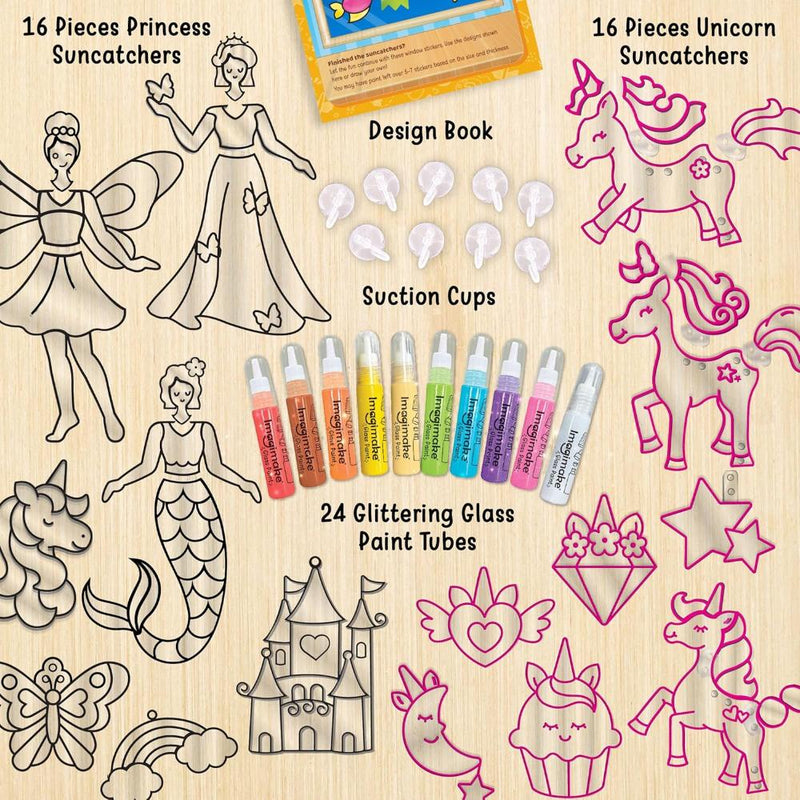 Imagimake Window Art Princess & Unicorn