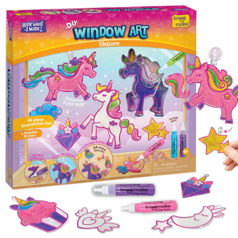 Imagimake Window Art - Unicorn