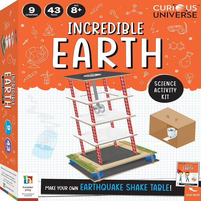 Incredible Earth Science Activity Kit-Mats, Gym & Activity-Hinkler-Toycra