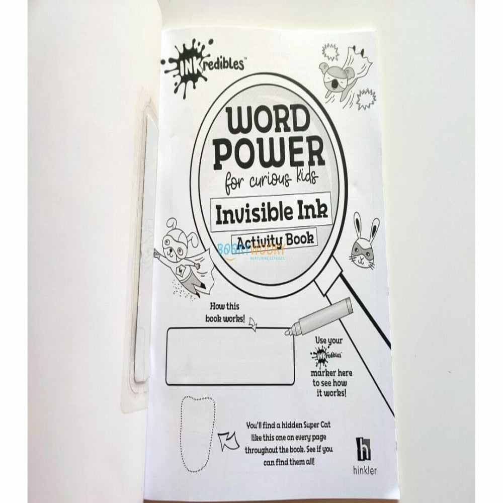 Inkredibles: Word Power Invisible Ink Activity Book | Buy Online at ...