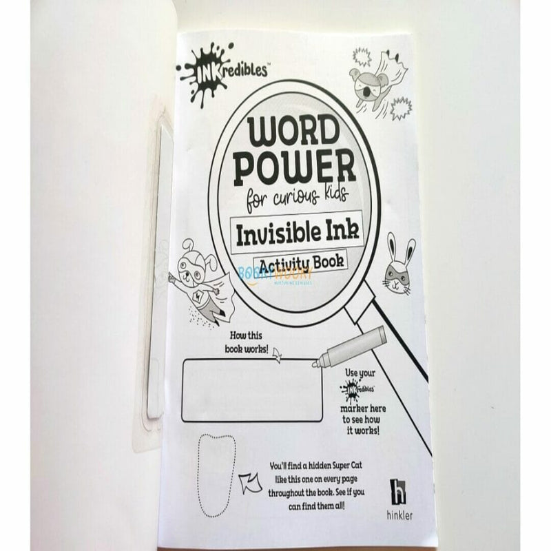 Inkredibles: Word Power Invisible Ink Activity Book