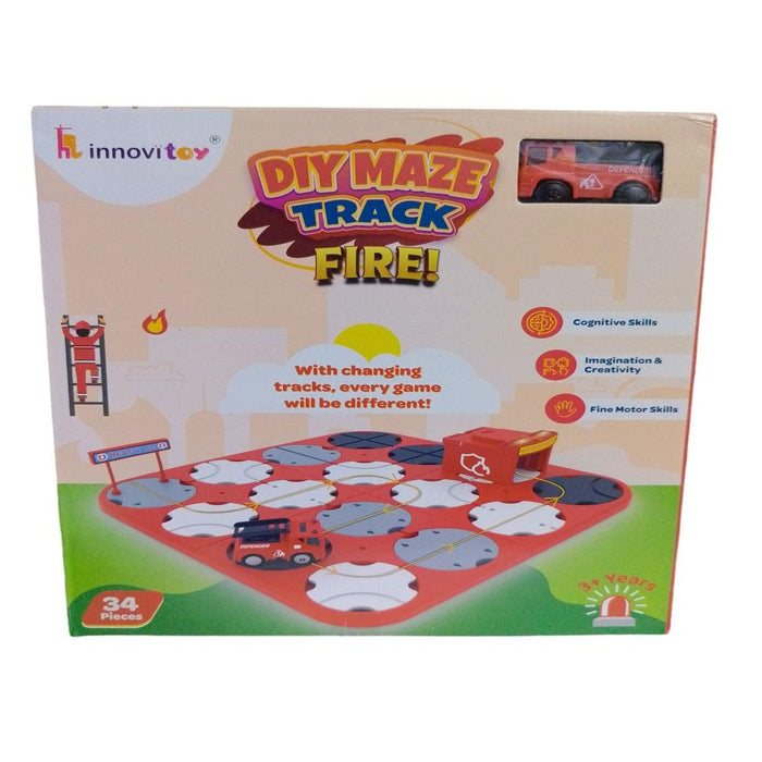 Innovitoy DIY Maze Track Toy-Puzzles-Innovitoy-Toycra