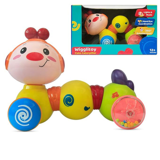 Innovitoy Wigglitoy Cute Caterpillar -Multi Color