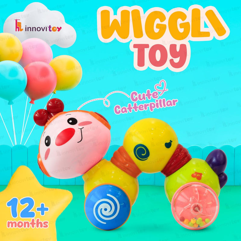 Innovitoy Wigglitoy Cute Caterpillar -Multi Color
