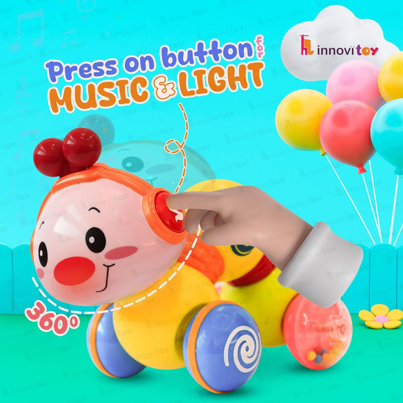Innovitoy Wigglitoy Cute Caterpillar -Multi Color