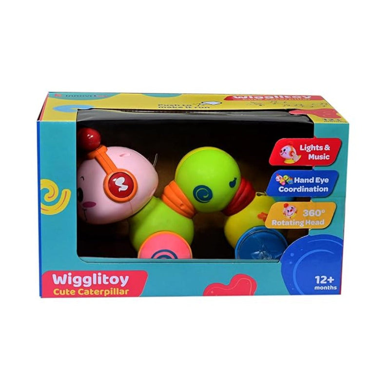 Innovitoy Wigglitoy Cute Caterpillar -Multi Color