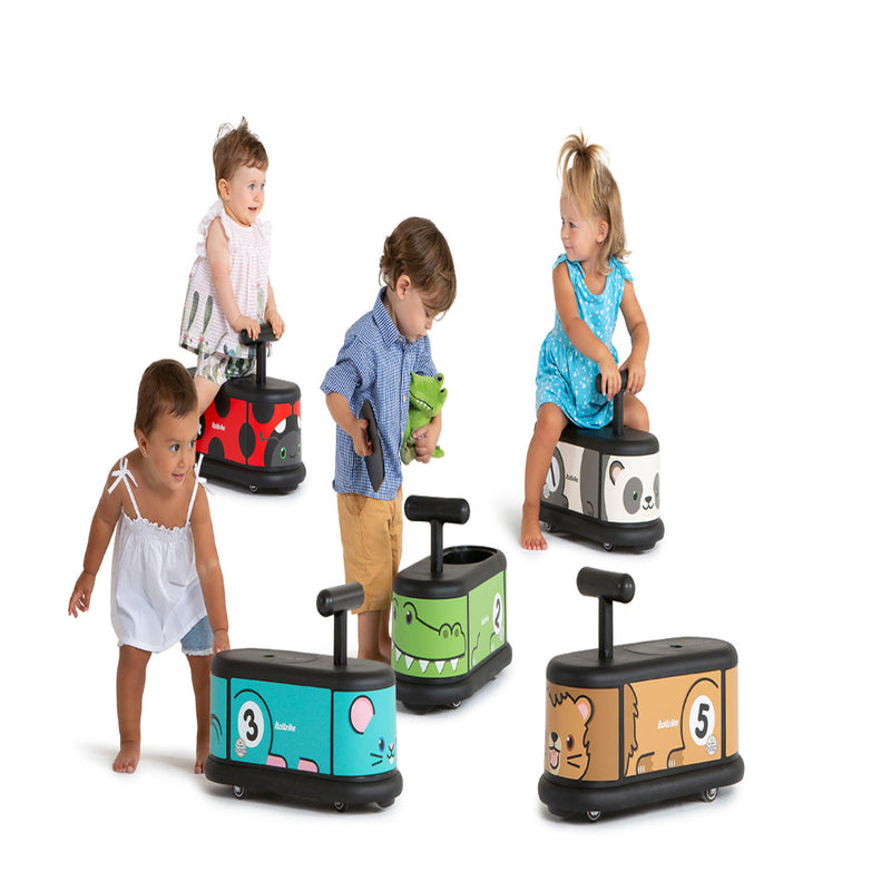 Italtrike La Cosa Animal Ride-On with Storage & Rubber Wheels