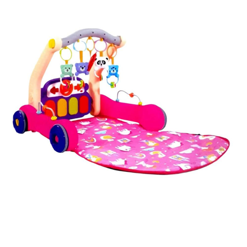 Itoys 3-in-1 Piano Play Gym with Walker-Mats, Gym & Activity-Itoys-Toycra