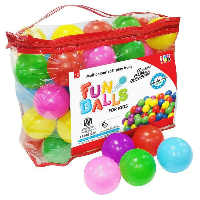Itoys 50 Pcs. Pool Balls (Colour May Vary)-Outdoor Toys-Itoys-Toycra