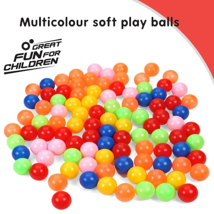 Itoys 50 Pcs. Pool Balls (Colour May Vary)-Outdoor Toys-Itoys-Toycra