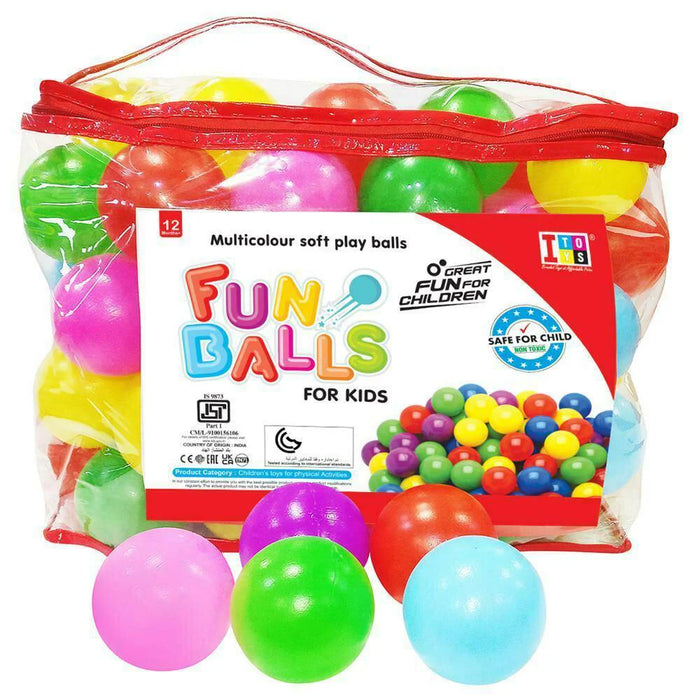 Itoys 50 Pcs. Pool Balls (Colour May Vary)-Outdoor Toys-Itoys-Toycra