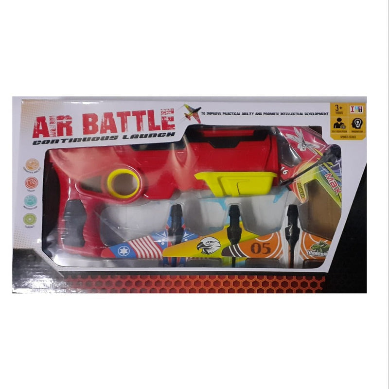 Itoys Air Plain Gun -Multi Color