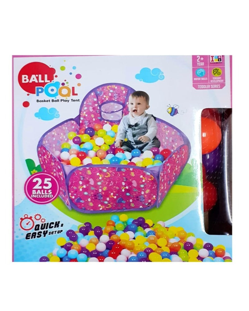 Itoys Ball Pool With 25 Balls - Multicolour