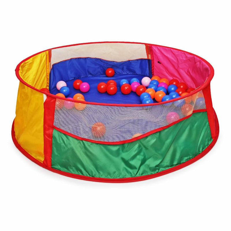 Itoys Ball Pool With 64 Balls Round Tent -Multicolor