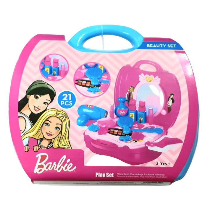 Itoys Barbie Beauty Set -21 Pcs-Pretend Play-Itoys-Toycra