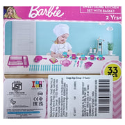 Itoys Barbie Sweet Home Kitchen Set with Basket 33 pcs - Multicolor