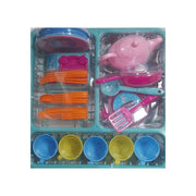 Itoys Barbie Sweet Home Kitchen Set with Basket 33 pcs - Multicolor