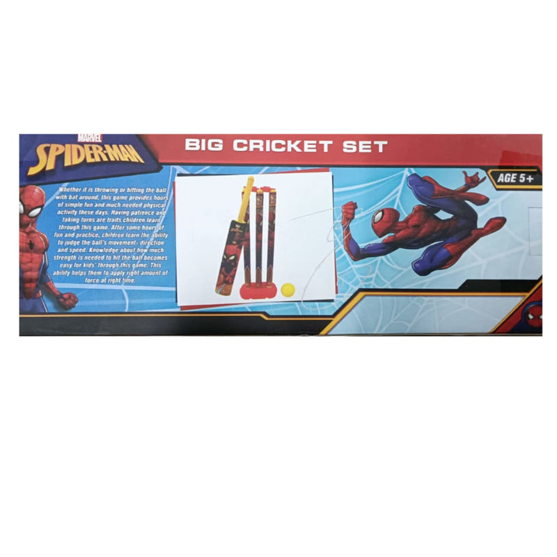 Itoys Big Cricket Set - Spiderman