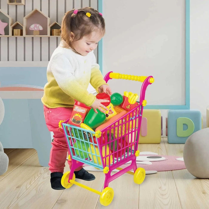 Itoys Big Shopping Cart-Pretend Play-Itoys-Toycra