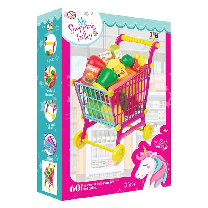 Itoys Big Shopping Cart-Pretend Play-Itoys-Toycra