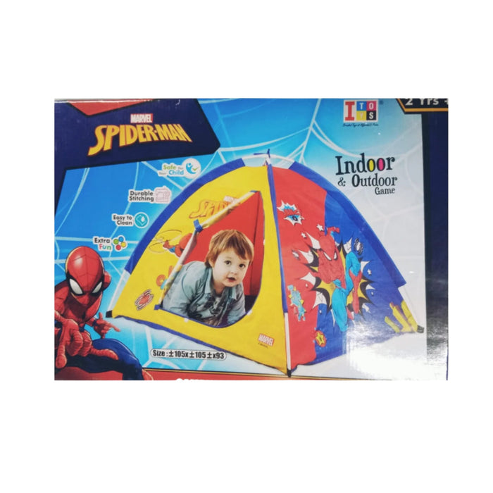 Itoys Camping Tent For Kids -Spiderman — Toycra - Main Image