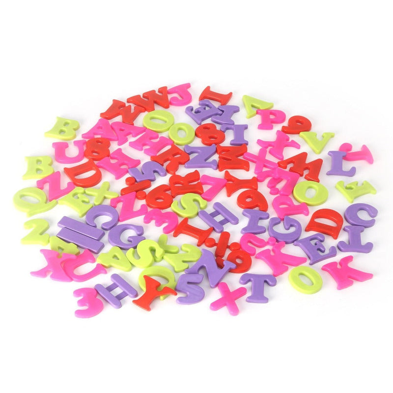 Itoys Dinosaurs Magnetic Alphabet Numbers And Symbol - 84 Pieces