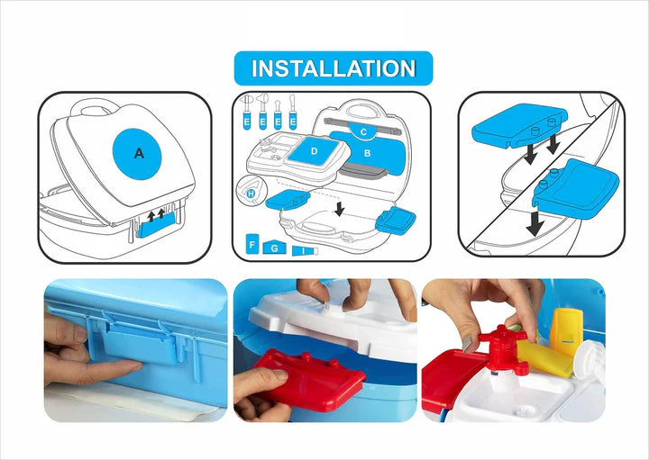 Itoys Doctor Set Suitcase-Pretend Play-Itoys-Toycra