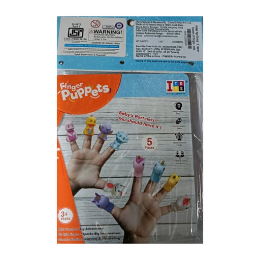 Itoys Finger Puppets-Action & Toy Figures-Itoys-Toycra