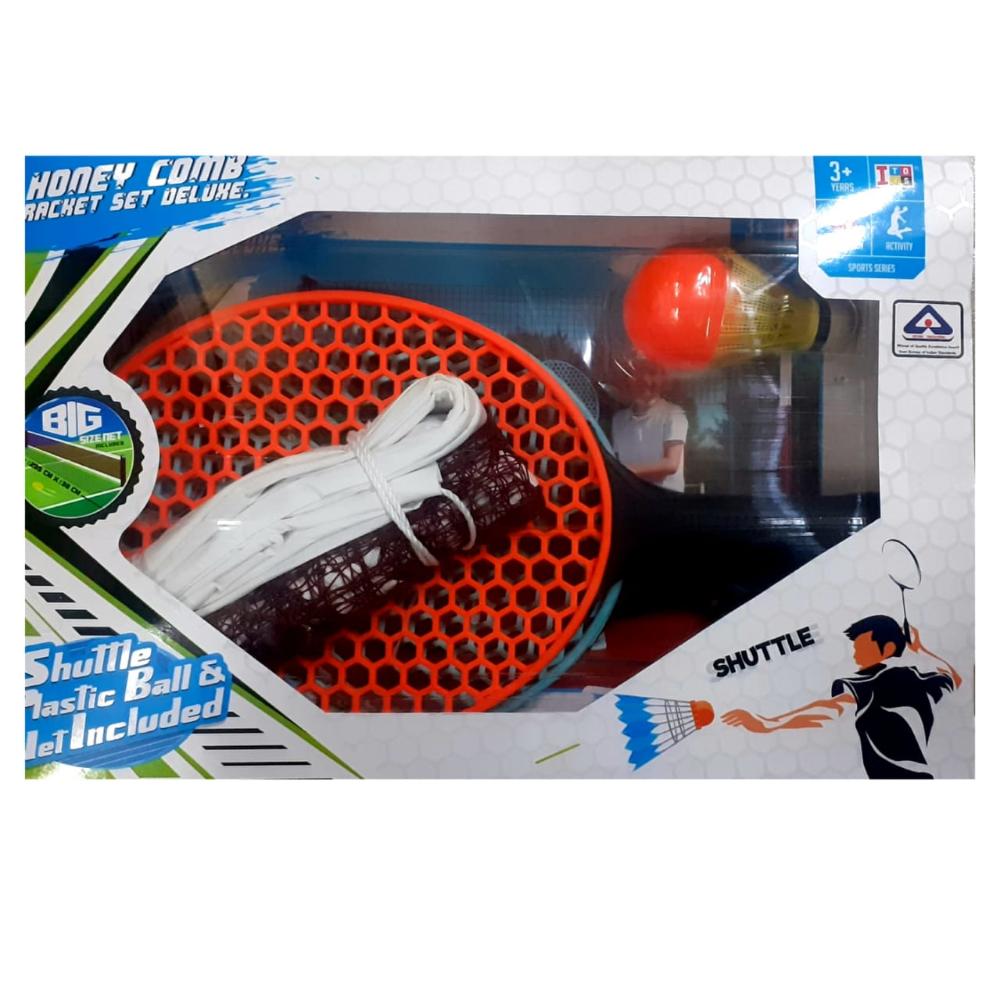 Itoys Honey comb Racket Set Deluxe