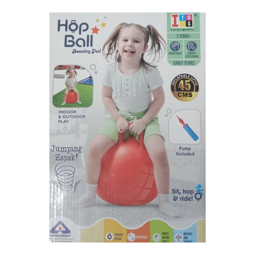 Itoys Hop Ball Bouncing Ball - Multicolor-Outdoor Toys-Itoys-Toycra