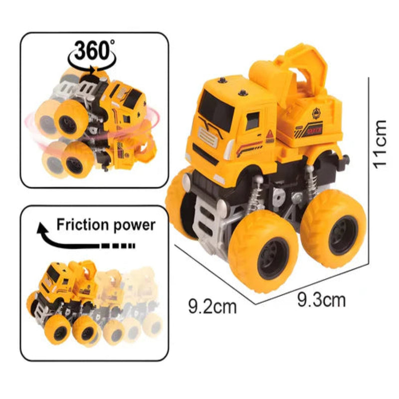 Itoys Mega Machines Friction Construction Truck Toy