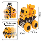 Itoys Mega Machines Friction Construction Truck Toy
