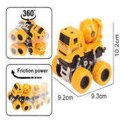 Itoys Mega Machines Friction Construction Truck Toy