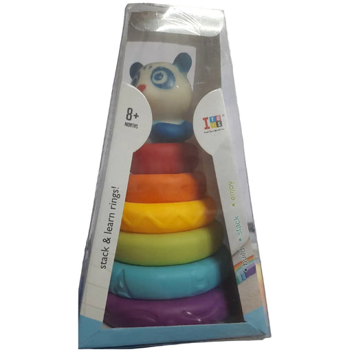 Itoys Rainbow Stacker Squeeze Ring-Active Play-Itoys-Toycra