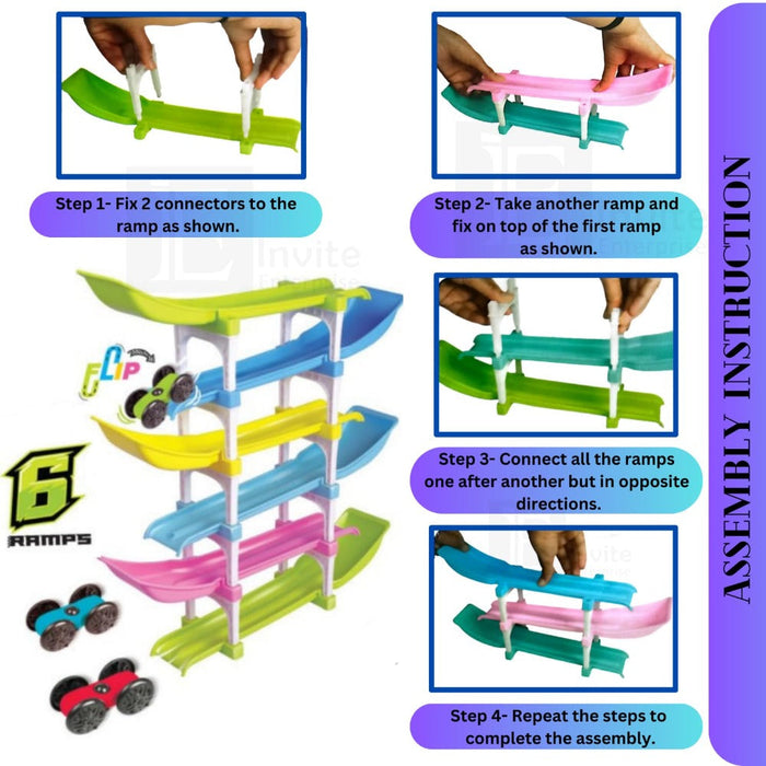 Itoys Ramp Racing -Multicolor-Vehicles-Itoys-Toycra