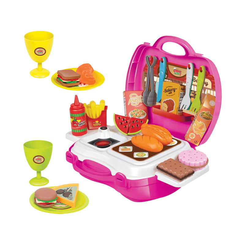 Itoys Snack Party Set Suitcase - Unicorn