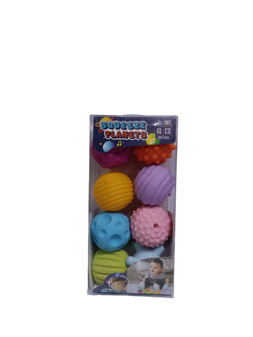 Itoys Squeeze Planets Toys - Set of 8-Infant Toys-Itoys-Toycra
