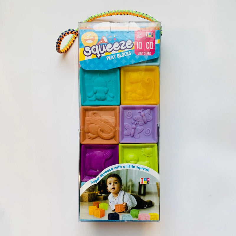 Itoys Squeeze Set of Number Blocks