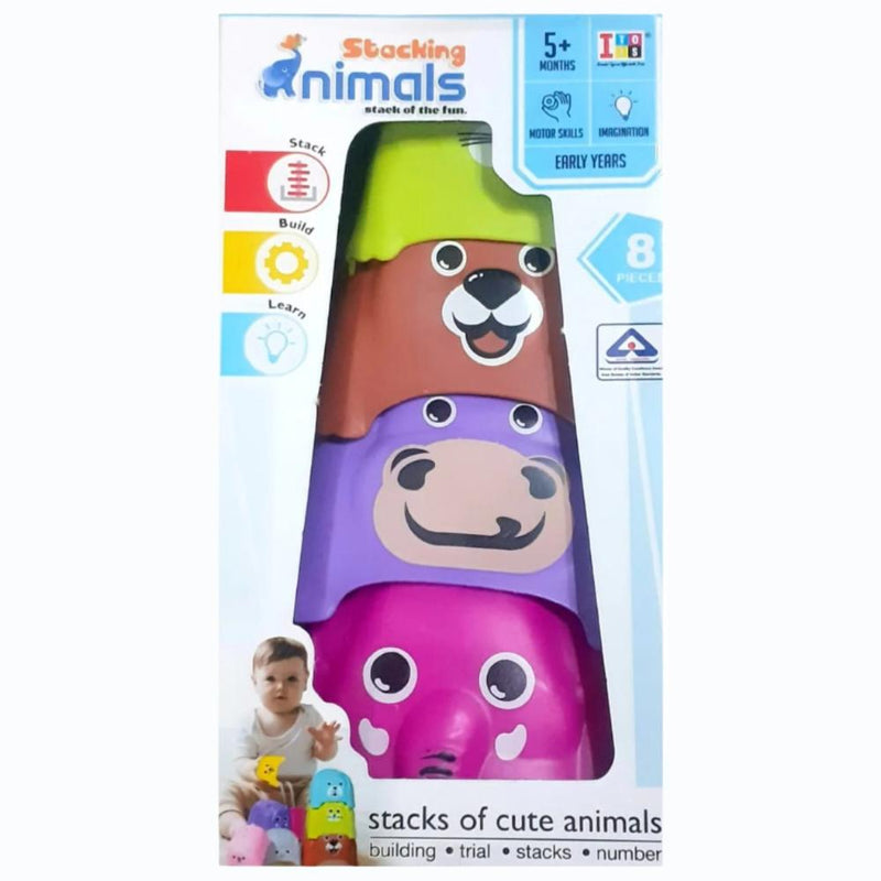 Itoys Stacking Animals Stacking Cups