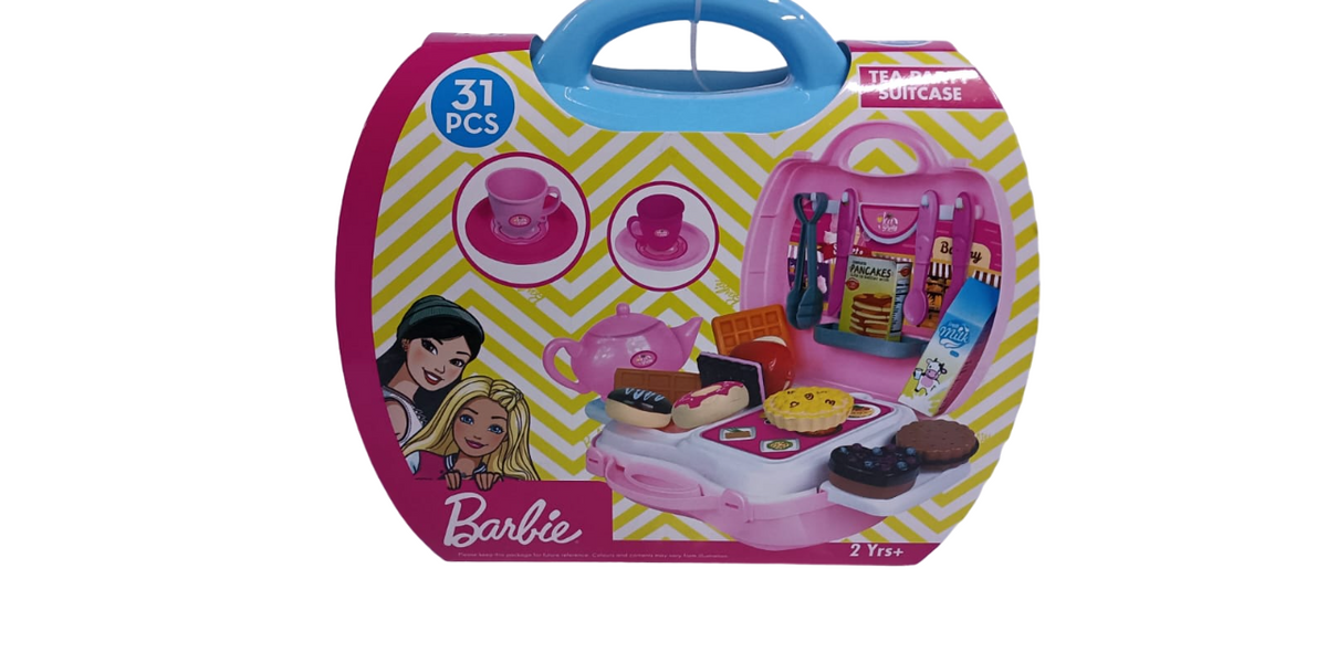 Barbie molded karaoke machine best sale suitcase and doll carrier