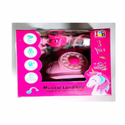 Itoys Trin Trin Musical Land Line - Unicorn