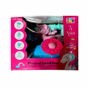 Itoys Trin Trin Musical Land Line - Unicorn