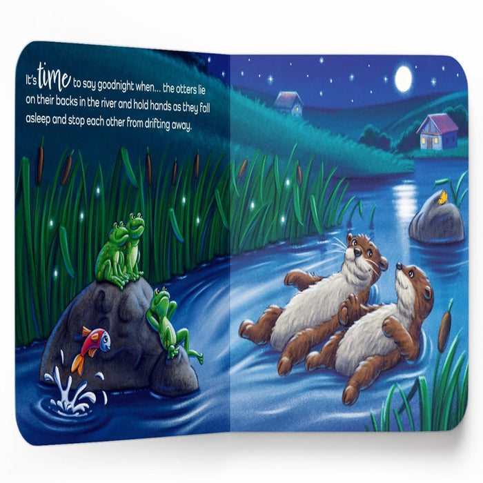 It's Time To Say Goodnight-Board Book-WH-Toycra