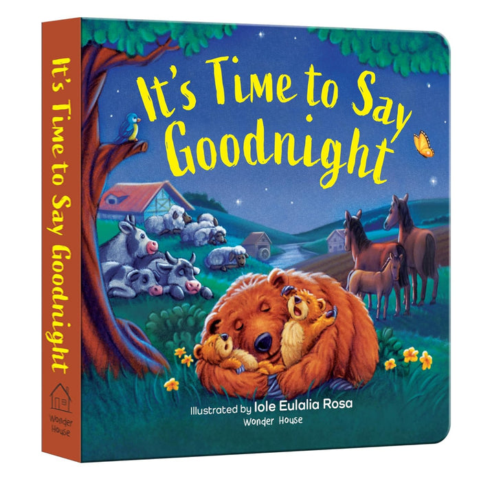 It's Time To Say Goodnight-Board Book-WH-Toycra