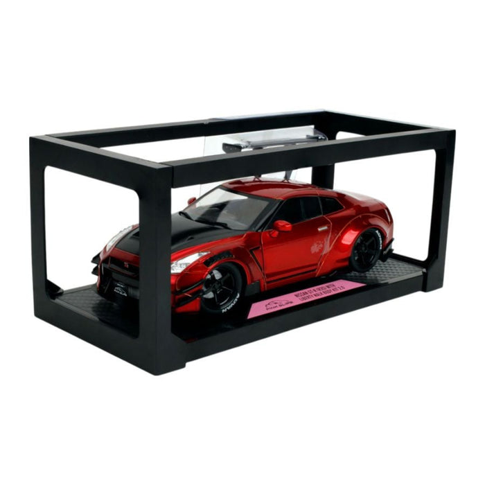 Jada Pink Slips Nissan GT-R (R35) with Liberty Walk Body Kit 2.0 1/18th Scale Die-Cast Vehicle-Vehicles-Jada-Toycra